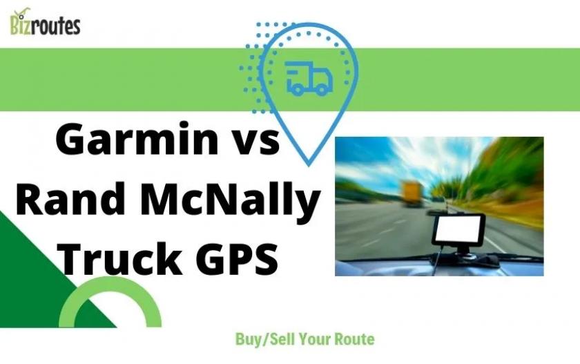 truck GPS on dashboard 