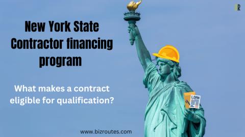 Who qualifies for the New York State Contractor financing program 